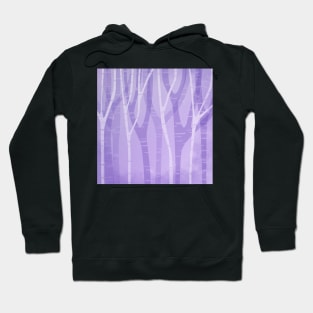 Lilac Birch Forest Hoodie